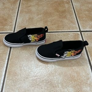 Vans slip ons toddler 8.5 NEW!